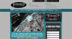 Desktop Screenshot of powerupsportsandwellness.com